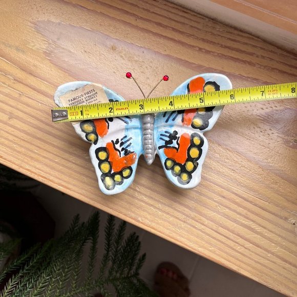 Vintage Kentucky Bourbon Flask R.E.M.Originals Decanter 1972 MCM ITALY Butterfly - Picture 2 of 4